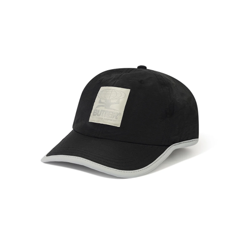 Butter Goods - All Terrain 6 Panel Cap - Black/Light Grey