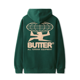 Butter Goods - All Terrain Pullover Hood - Forest Green