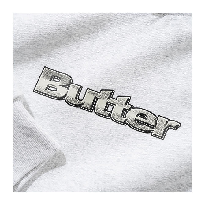 Butter Goods - Alloy Logo Pullover Hood - Ash