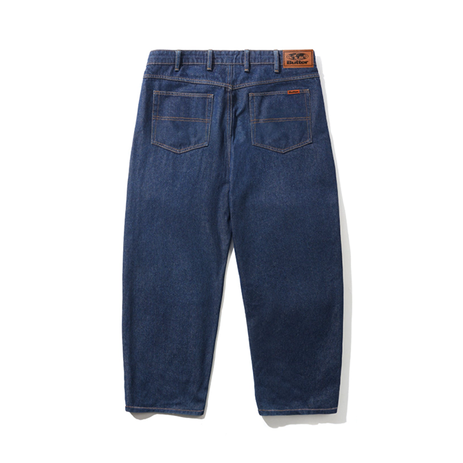 Butter Goods - Baggy Denim Jeans - Dark Indigo - Hemley Skateboarding