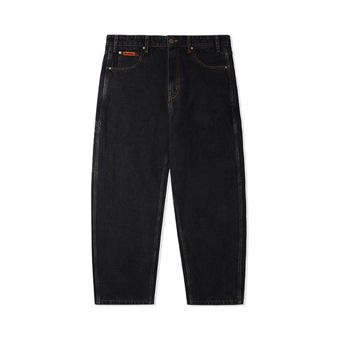 Butter Goods - Baggy Denim Jeans - Washed Black