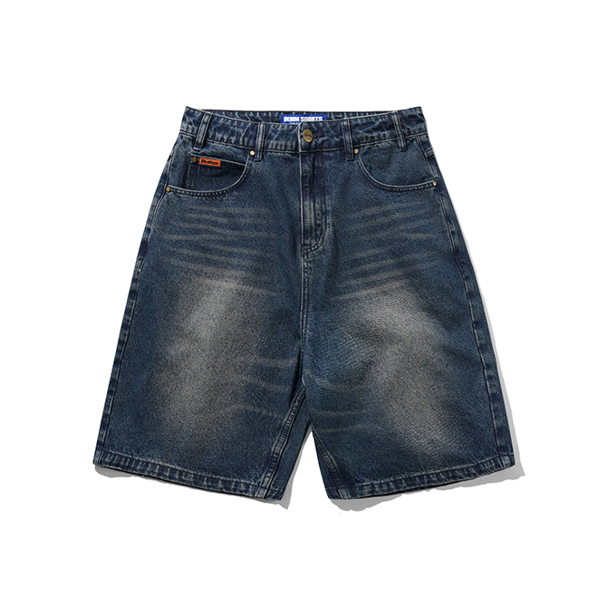 Butter Goods - Baggy Denim Shorts - Vintage Indigo Wash