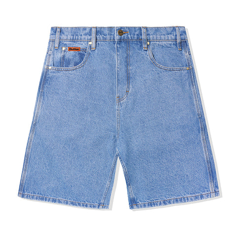 Butter Goods - Baggy Denim Shorts - Washed Indigo