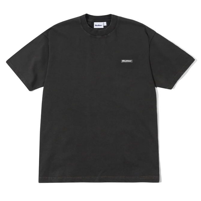 Butter Goods - Basic Tee - Washed Black - Hemley Skateboarding