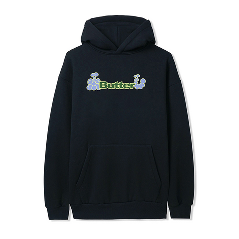 Butter Goods - Bugs Logo Pullover Hood -  Black