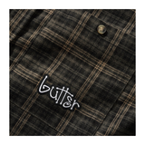 Butter Goods - Connection Shirt - Black/Taupe