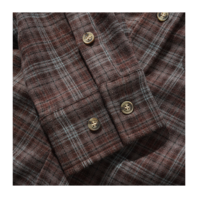 Butter Goods - Connection Shirt - Brown/Blue - Hemley Skateboarding