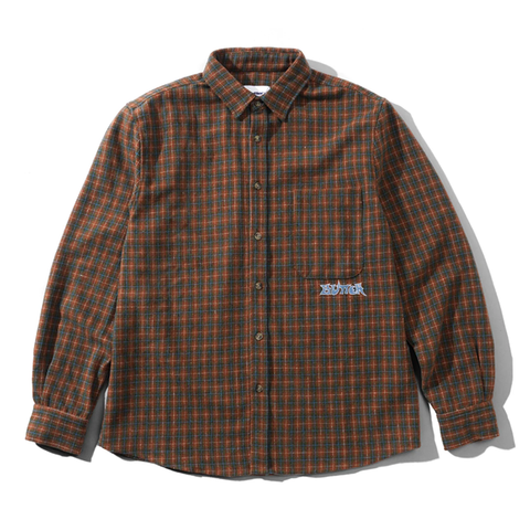 Butter Goods Encounter Shirt - Brown/Blue