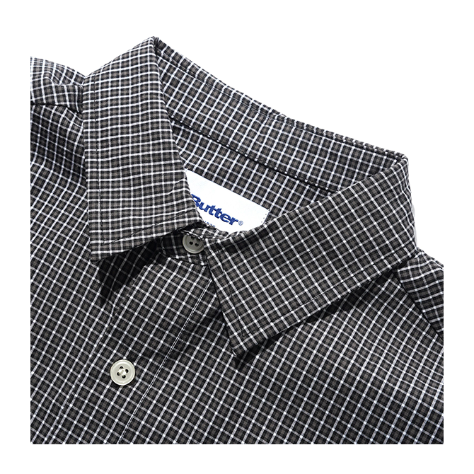 Butter Goods - Equipment S/S Shirt - Black/Grey