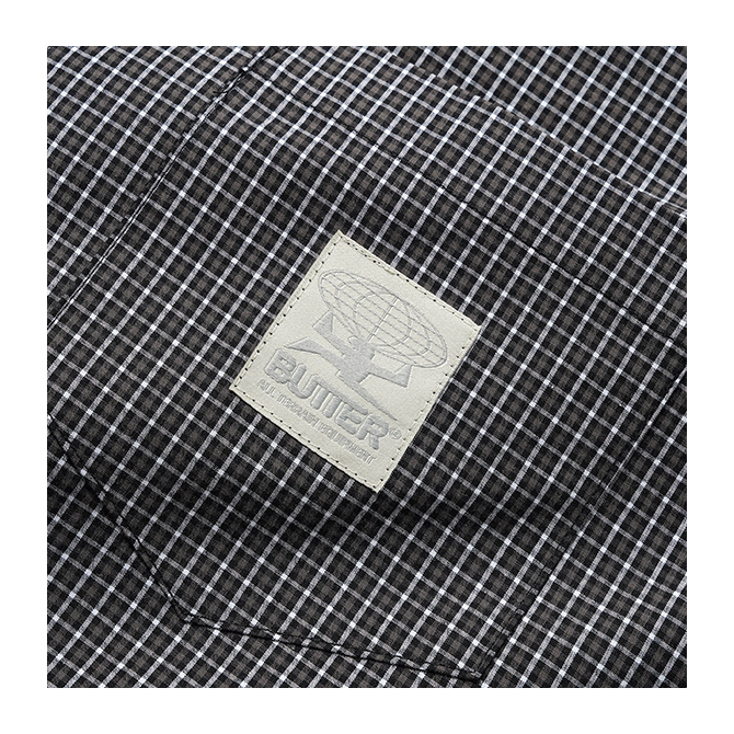 Butter Goods - Equipment S/S Shirt - Black/Grey