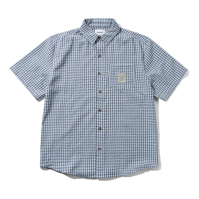 Butter Goods - Equipment S/S Shirt - Blue