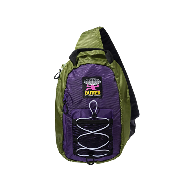 Butter Goods - Express Shoulder Bag - Grass/Purple