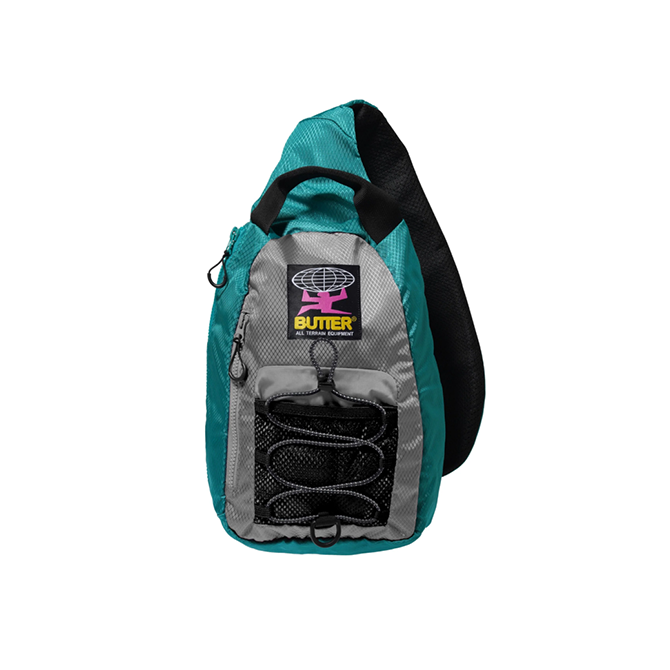 Butter Goods - Express Shoulder Bag - Teal/Grey