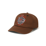 Butter Goods - Frenzy 6 Panel Cap - Walnut