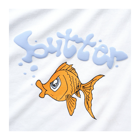 Butter Goods - Goldfish Tee - White