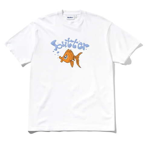 Butter Goods - Goldfish Tee - White