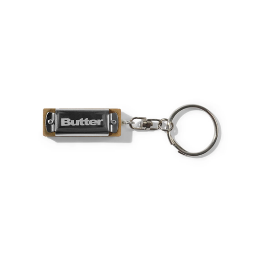 Butter Goods - Harmonica Key Chain - Silver