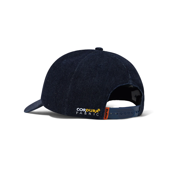 Butter Goods - Jive 6 Panel Cap - Rinsed Indigo