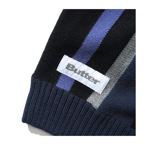 Butter Goods - Kingston Knit Vest - Navy