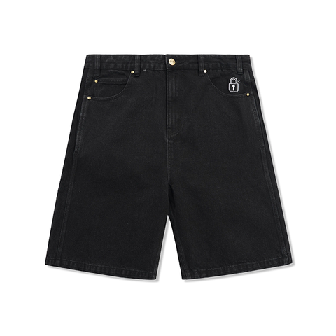 Butter Goods - Lock Denim Shorts - Flat Black