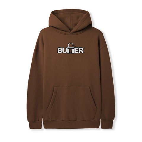 Butter Goods - Lock Pullover Hood - Chocolate