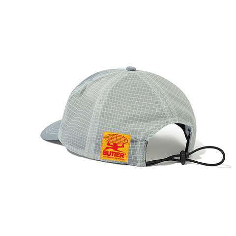 Butter Goods - Nylon Ripstop 6 Panel Cap - Grey