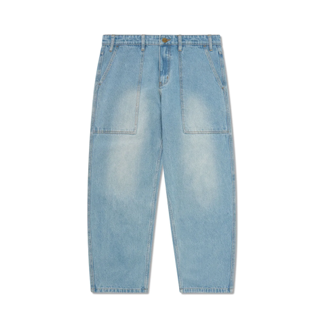 Butter Goods - Patch Pocket Denim Jeans - Faded Blue - Hemley Skateboarding