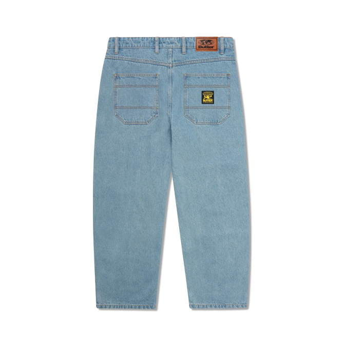 Butter Goods - Patch Pocket Denim Jeans - Faded Blue - Hemley Skateboarding