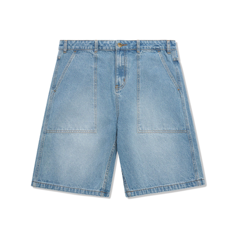 Butter Goods - Patch Pocket Denim Shorts - Faded Blue