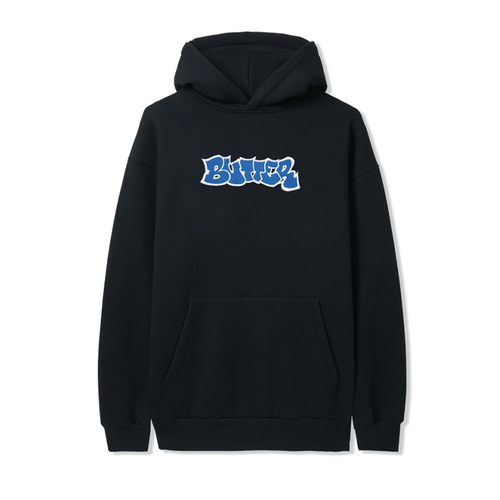 Butter Goods - Perspective Applique Pullover Hood - Black