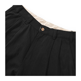 Butter Goods - Pleated Trousers - Black