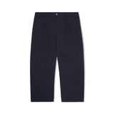 Butter Goods - Pleated Trousers - Navy