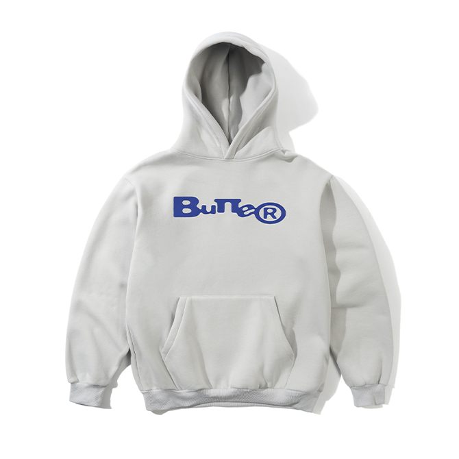 Butter Goods - Registered Pullover Hood - Cement