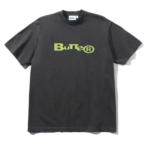 Butter Goods - Registered Tee - Washed Black