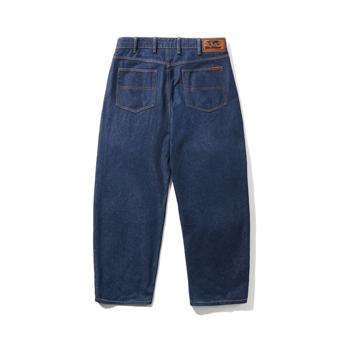 Butter Goods - Relaxed Denim Jeans - Dark Indigo
