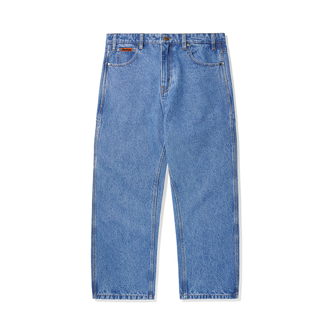 Butter Goods - Relaxed Denim Jeans - Washed Indigo - Hemley Skateboarding
