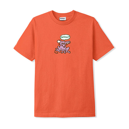 Butter Goods - Rodent Tee - Coral