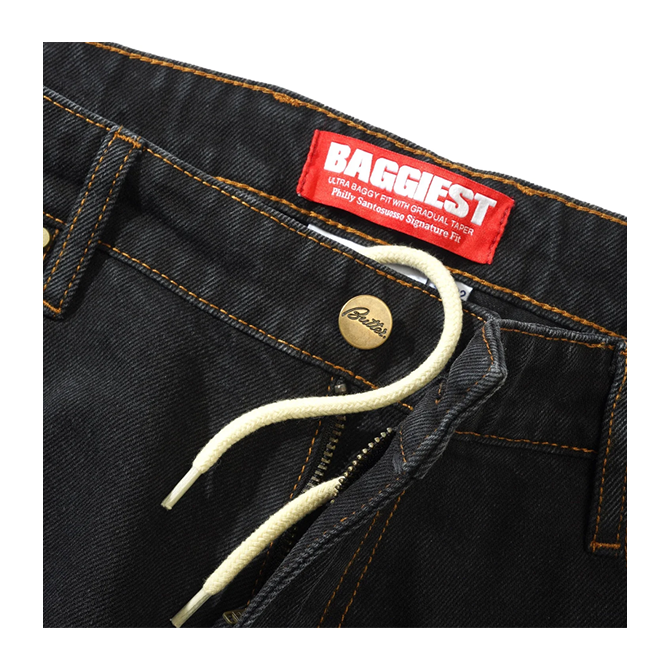 Butter Goods - Santosuosso Denim Jeans - Washed Black 3
