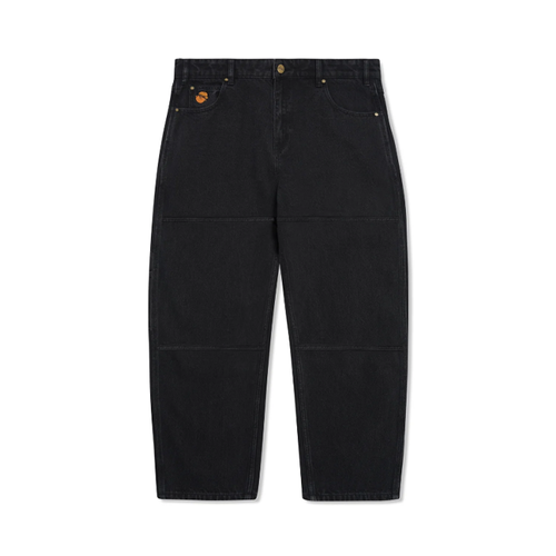 Butter Goods - Santosuosso Double Knee Denim Jeans - Washed Black