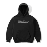 Butter Goods - Satin Logo Applique Hood - Black