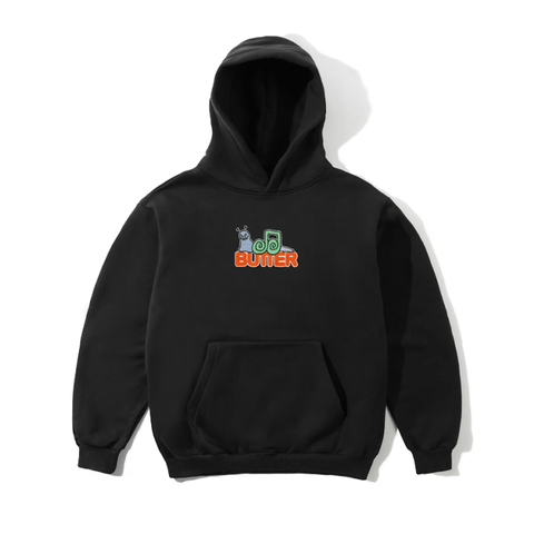 Butter Goods - Snail Pullover Hood - Black