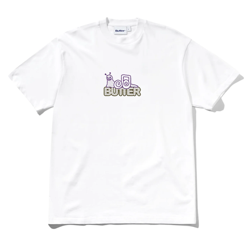 Butter Goods - Snail Tee - White
