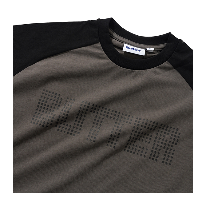 Butter Goods - Stars Raglan Tee - Black