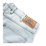 Butter Goods - Straight Leg Denim Jeans - Distressed Light Blue