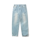Butter Goods - Straight Leg Denim Jeans - Distressed Light Blue