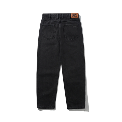 Butter Goods - Straight Leg Denim Jeans - Washed Black