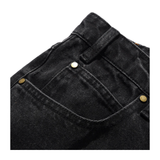 Butter Goods - Straight Leg Denim Jeans - Washed Black