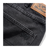Butter Goods - Straight Leg Denim Jeans - Washed Black