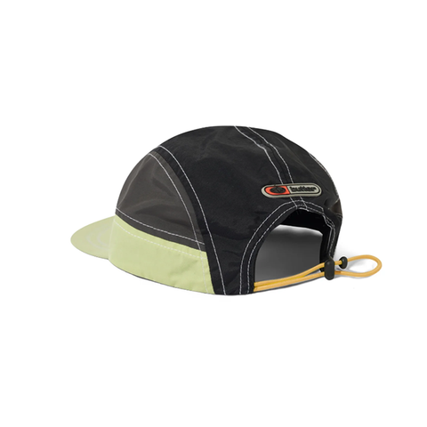 Butter Goods - Stream 4 Panel Cap - Black/Pistachio