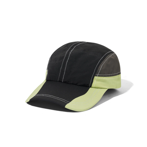 Butter Goods - Stream 4 Panel Cap - Black/Pistachio